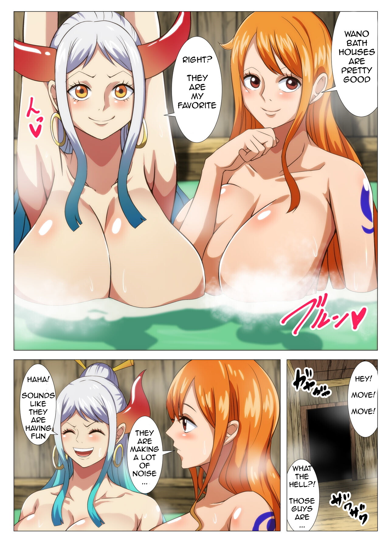 Hentai Manga Comic-Busty Pirates Hot Water Sex-Read-3